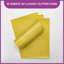Crafter's Companion A4 Luxury Cardstock Pack - Gold