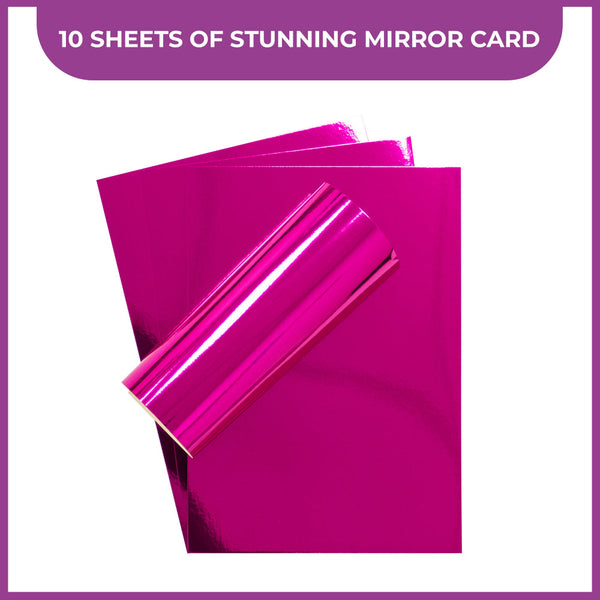 Crafters Companion A4 Luxury Cardstock Pack - Purple
