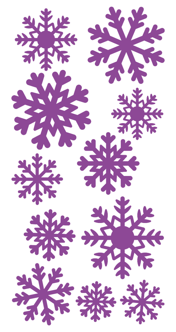 Crafters Companion Christmas Foam Bumper Pack - Sensational Snowflakes