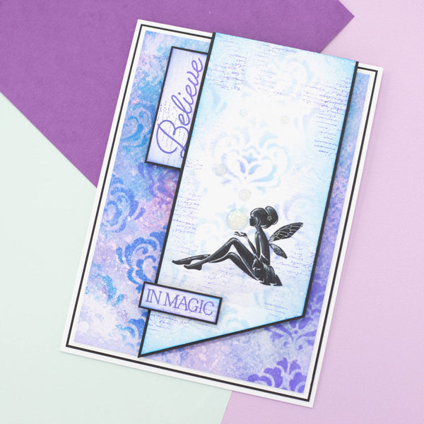 Crafters Companion Clear Acrylic Stamp - Fairy Glade