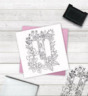 Crafter's Companion Clear Acrylic Stamp - Letter U