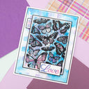 Crafters Companion Clear Acrylic Stamp - Magnificent Butterflies