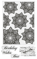 Crafters Companion Clear Acrylic Stamp - Majestic Mandalas