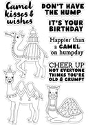 Crafter's Companion Clear Acrylic Stamp – Camel kisses and wishes