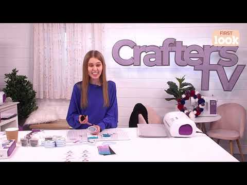 Crafters Companion Duet Inkpad - Raspberry Ripple