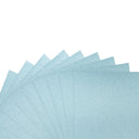 Crafter's Companion Glitter Card 10 Sheet Pack - Baby Blue