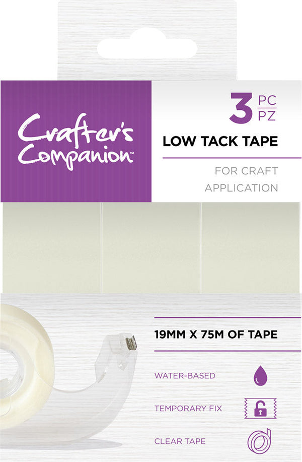 Crafter's Companion Low Tack Tape 2pk