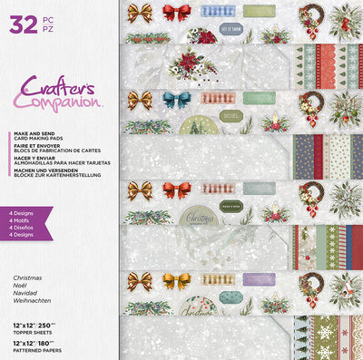 Crafter's Companion Make and Send 12x12 Pad - Christmas