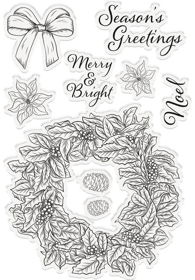 Crafters Companion Photopolymer Stamp - Seasons Greetings