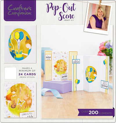 Crafter's Companion Pop Out Scene Craft Kit with Tape Pen