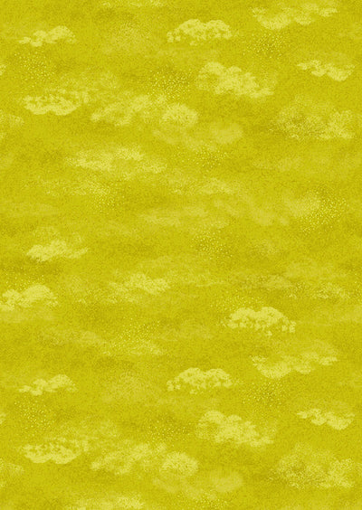 Lewis & Irene Fabric - Chartreuse Dreams