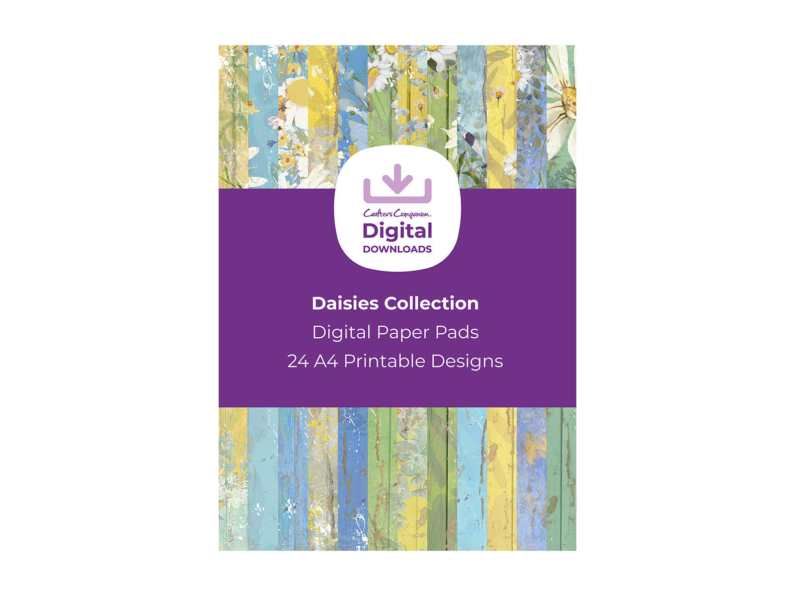 Daisies Collection - Digital Paper Pad