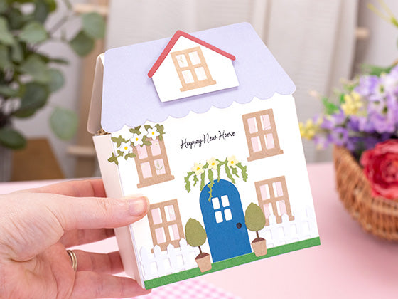 Craft a Seasonal House Gift Box