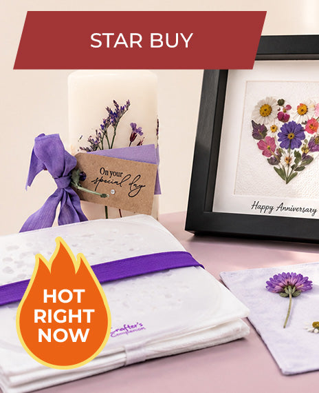 Microwavable Flower Press