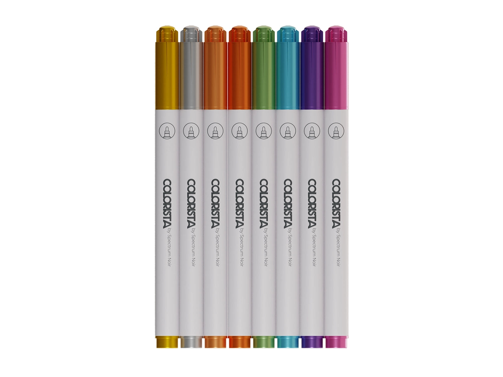 Colorista - Metallic Marker - Essential Metallics 8pc