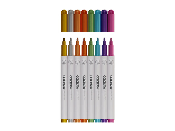Colorista - Metallic Marker - Essential Metallics 8pc