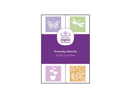 Crafters Companion Stencil Set - Everyday