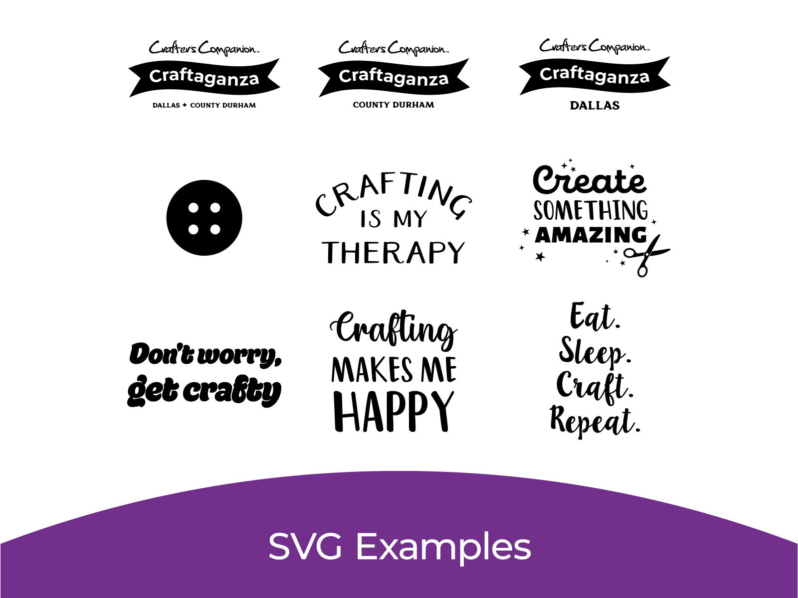 Craftaganza Stencils - SVG Cut Files