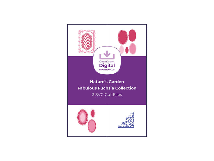 Nature's Garden Fabulous Fuchsia Collection - SVG Cut Files