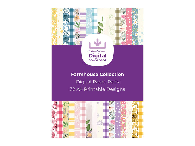 Farmhouse Collection - Digital Paper Pad