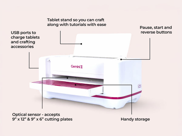 Gemini II Die Cutting and Embossing Machine (North American Version)