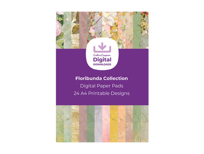 Floribunda Collection - Digital Paper Pad