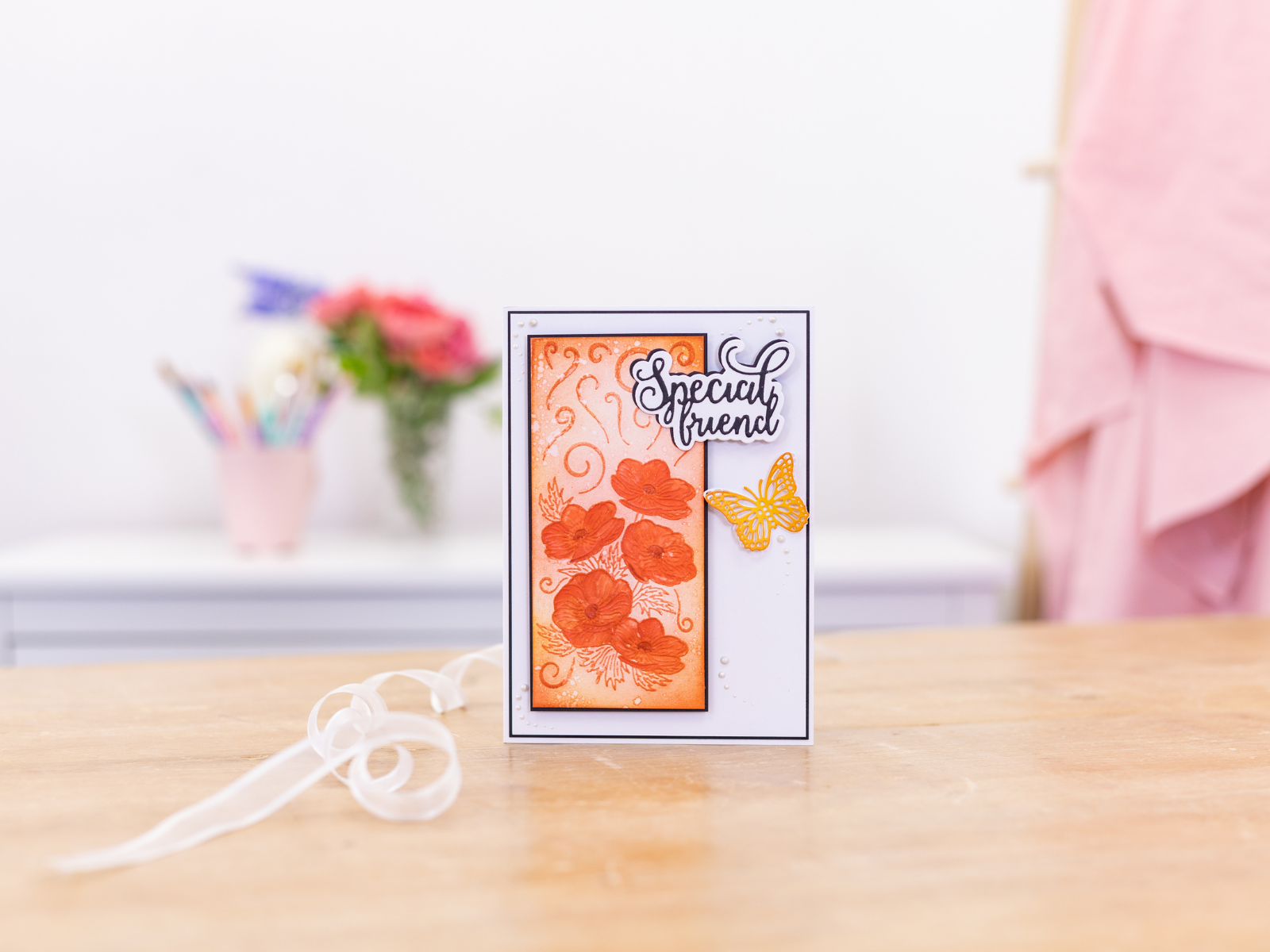 Gemini - 2.75 x 5.75" Embossing Folder - Anemone Swirls