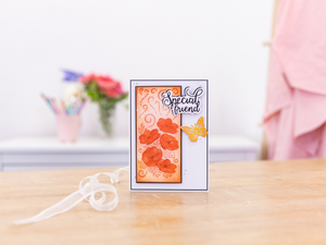 Gemini - 2.75 x 5.75" Embossing Folder - Anemone Swirls