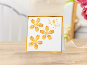 Gemini Elements Foil Stamp 'N' Cut Die - Pointed Petals