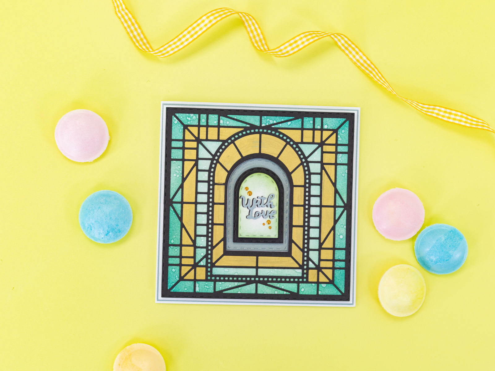 Gemini Simple Create a card Die - Decadent Deco