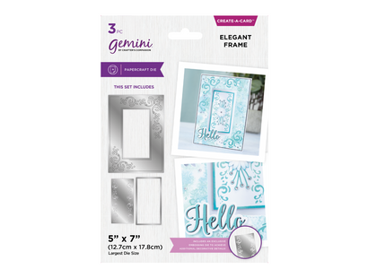 Gemini Create a Card Frame Die - Elegant Frame