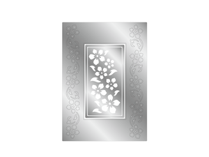 Gemini Create a Card Frame Die - Floral Edges