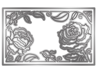 Gemini Create-a-card Paper Piecing Die – Radiant Roses