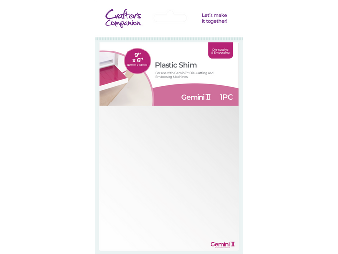 Gemini II Accessories - 9x6 Plastic Shim
