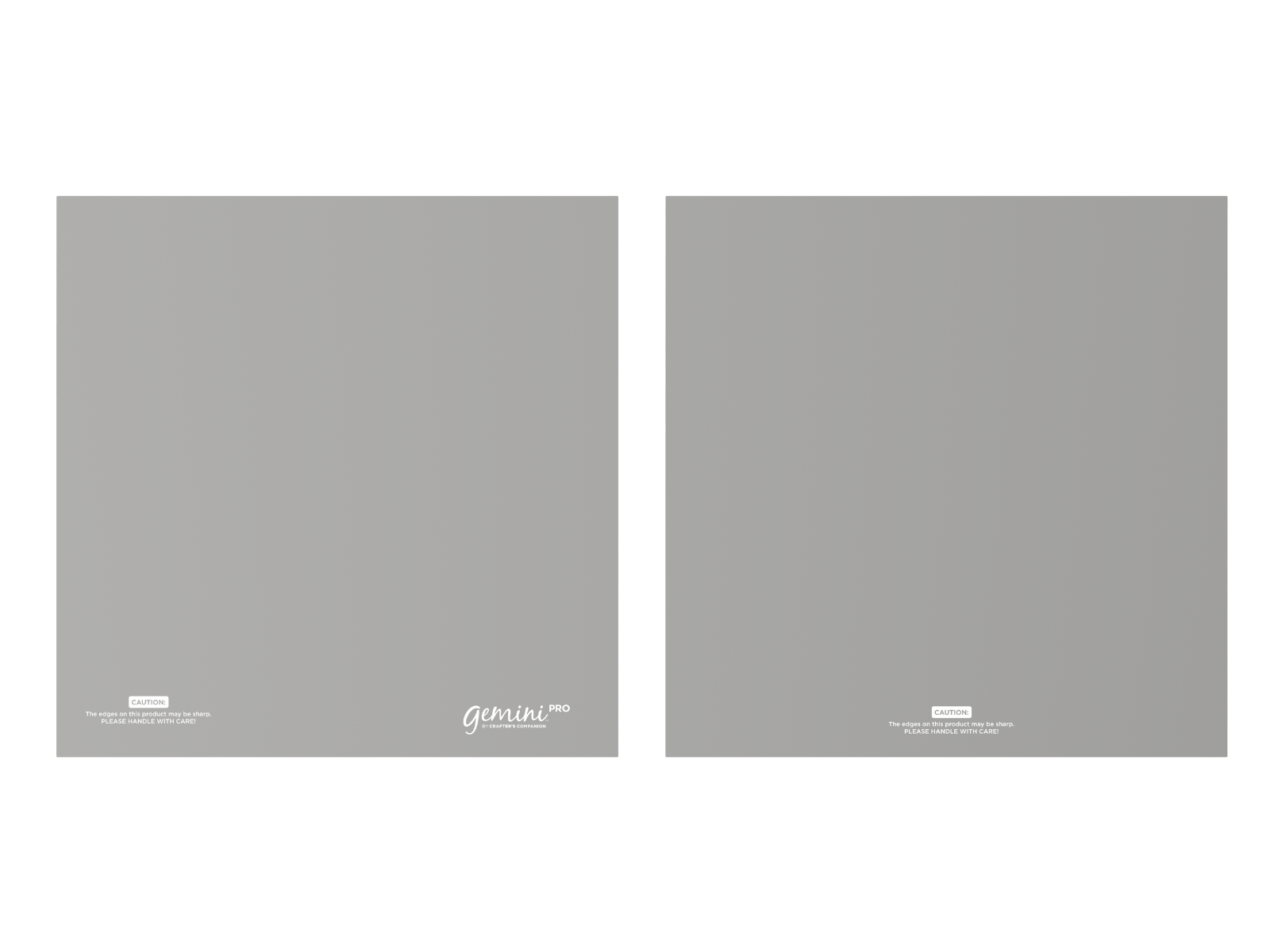 Gemini Pro Accessories - 12" x 12" Cutting Plates for Fabric