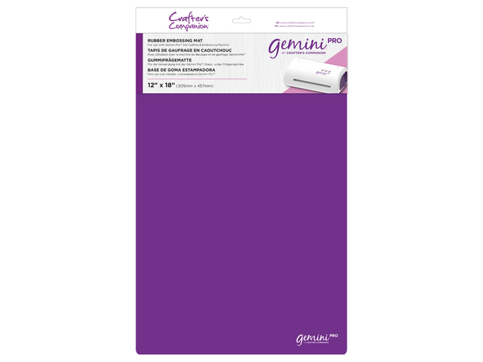 Gemini Pro Accessories - 12"x18" Rubber Embossing Mat