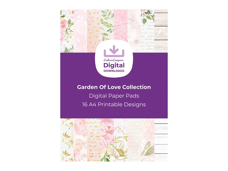 Garden of Love Collection - Digital Paper Pad