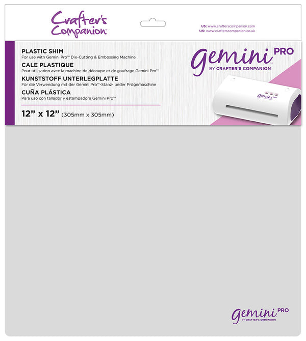 Crafter's Companion Gemini Pro 12x12 Plate Bundle