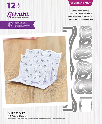 Gemini - Create A Card - Triple Easel Books
