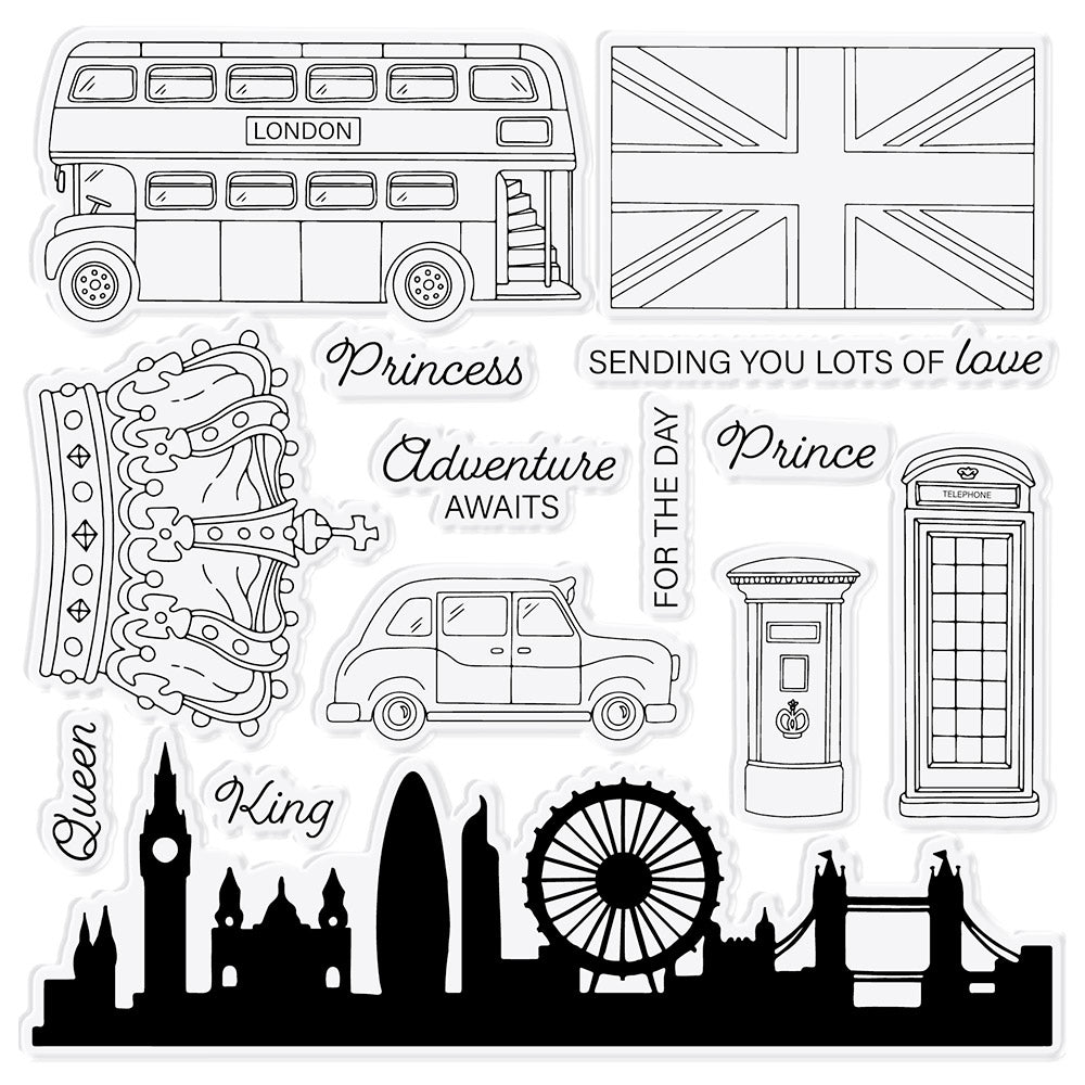 Gemini - Stamp & Die - Best Of British City Scenes