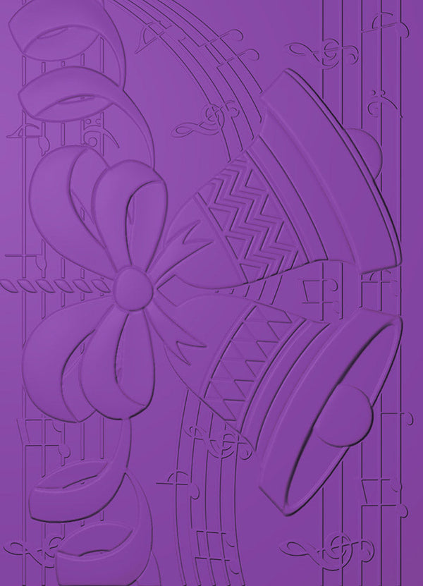 Gemini 3D Embossing Folder & Stencil - Jingle Bells
