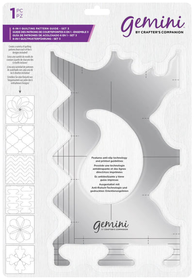 Gemini Quilting Pattern Guide Duo