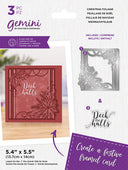 Gemini Christmas Frame Stamp and Die - Christmas Foliage