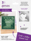 Gemini Christmas Frame Stamp and Die - Home for Christmas