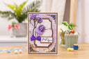 Gemini Decoupage Flower Stamp and Die - Fragrant Sweet Pea