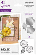 Gemini Decoupage Flower Stamp and Die - Timeless Carnations