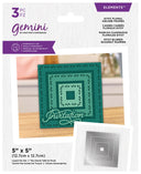 Gemini Elements Nesting Frame Die - Ditsy Floral Square