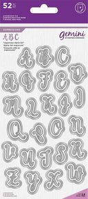 Gemini Expressions Metal Die - Uppercase Alphabet Set