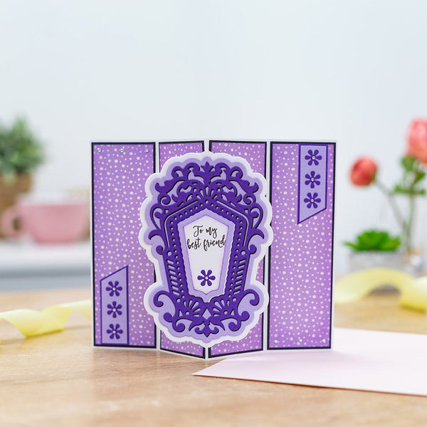 Gemini Ornate Pop Out Create a Card Die - Majestic Damask