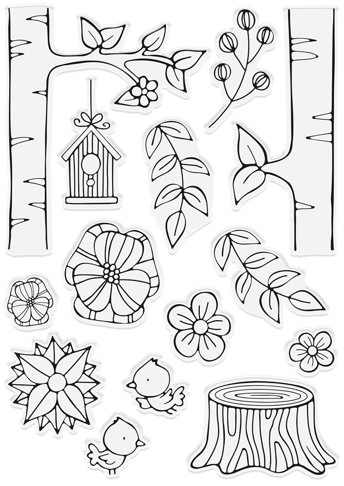 Gemini Pop Up Box Stamp & Die - Back To Nature